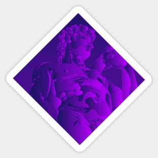 Michelangelo's David Diamond Sticker